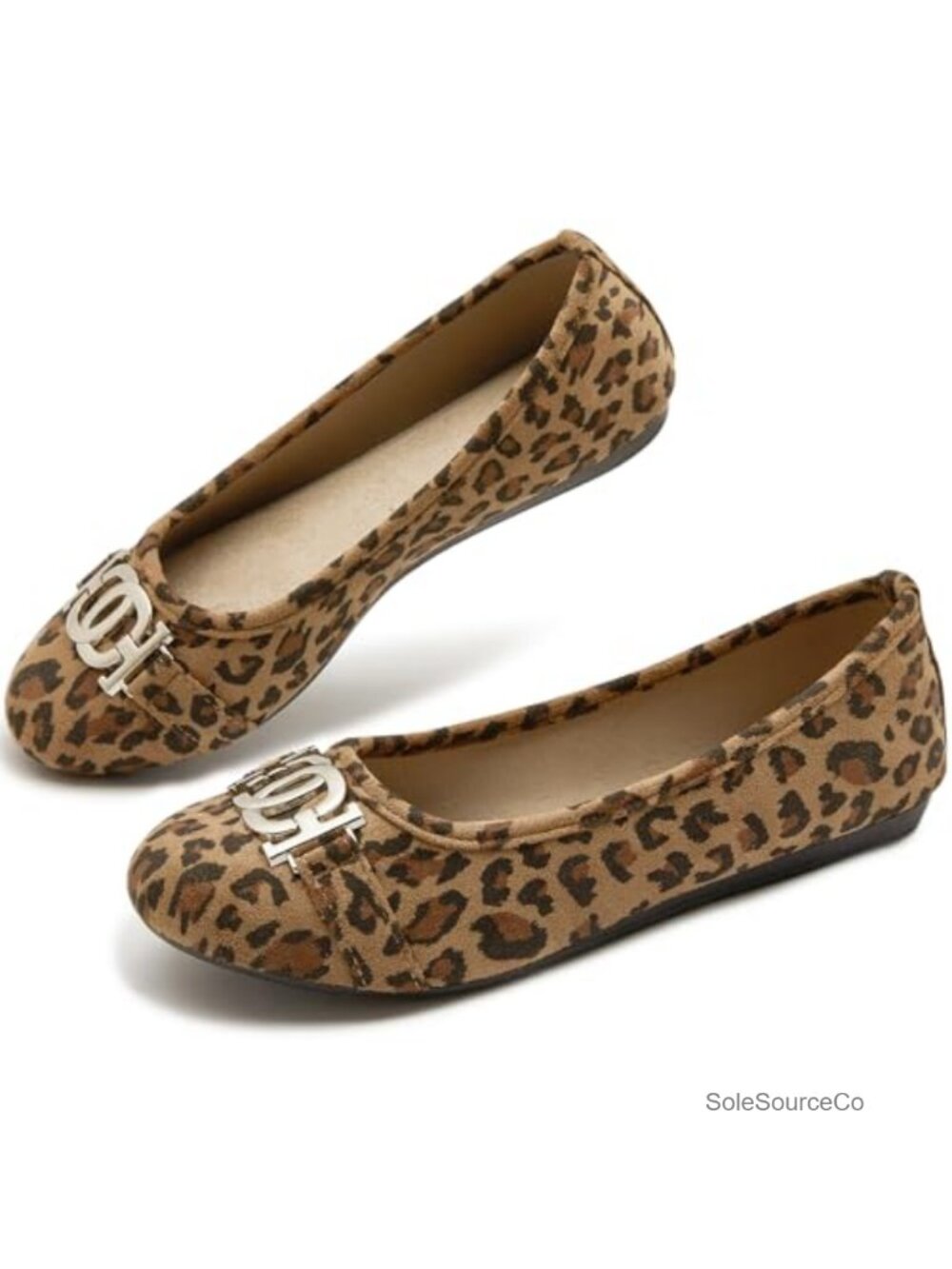Women's Ballet Flats Slip On Round Toe Comfortable Memory Foam Casual Shoes